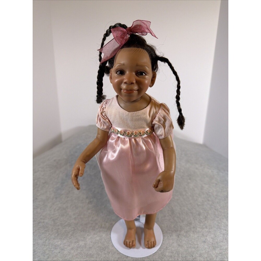 Lorna Miller-Sands Janelle Studio Doll Resin Hand Painted Ltd Ed 500 12.8"